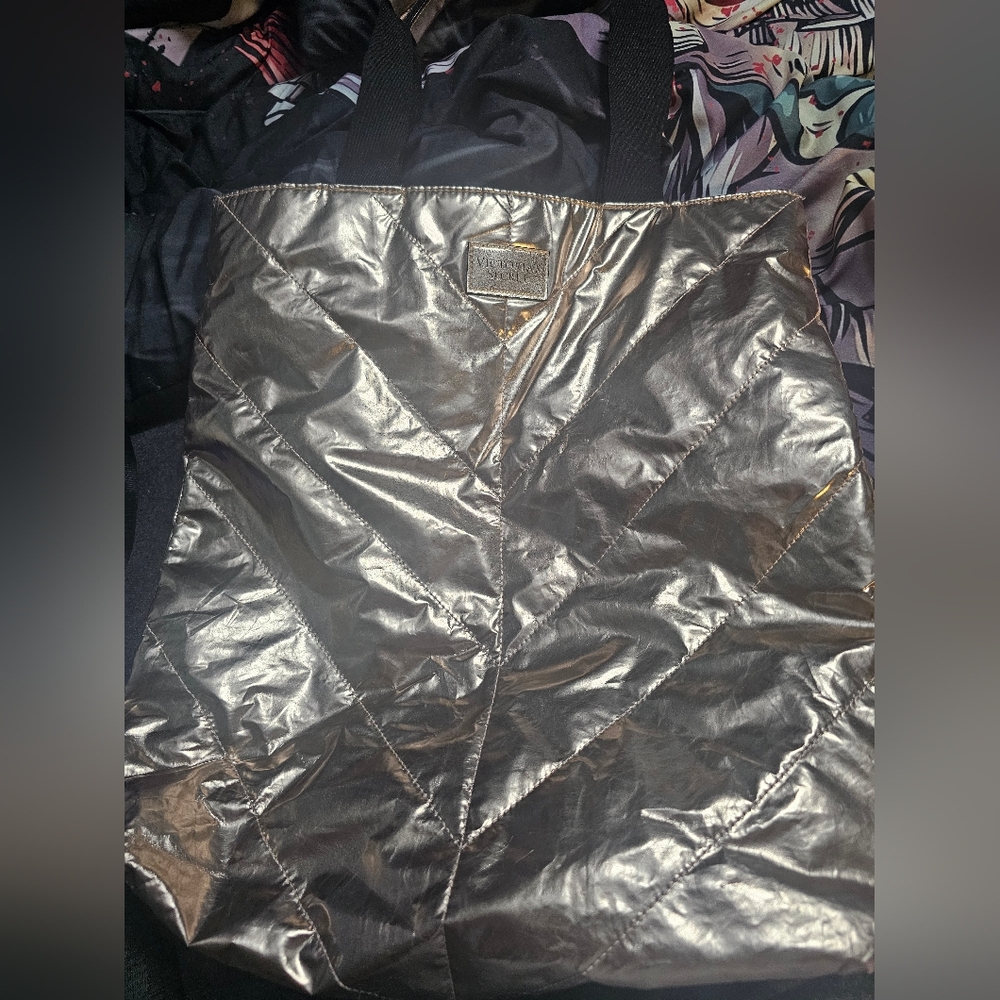Vintage Victoria Secret Metallic Tote Bag